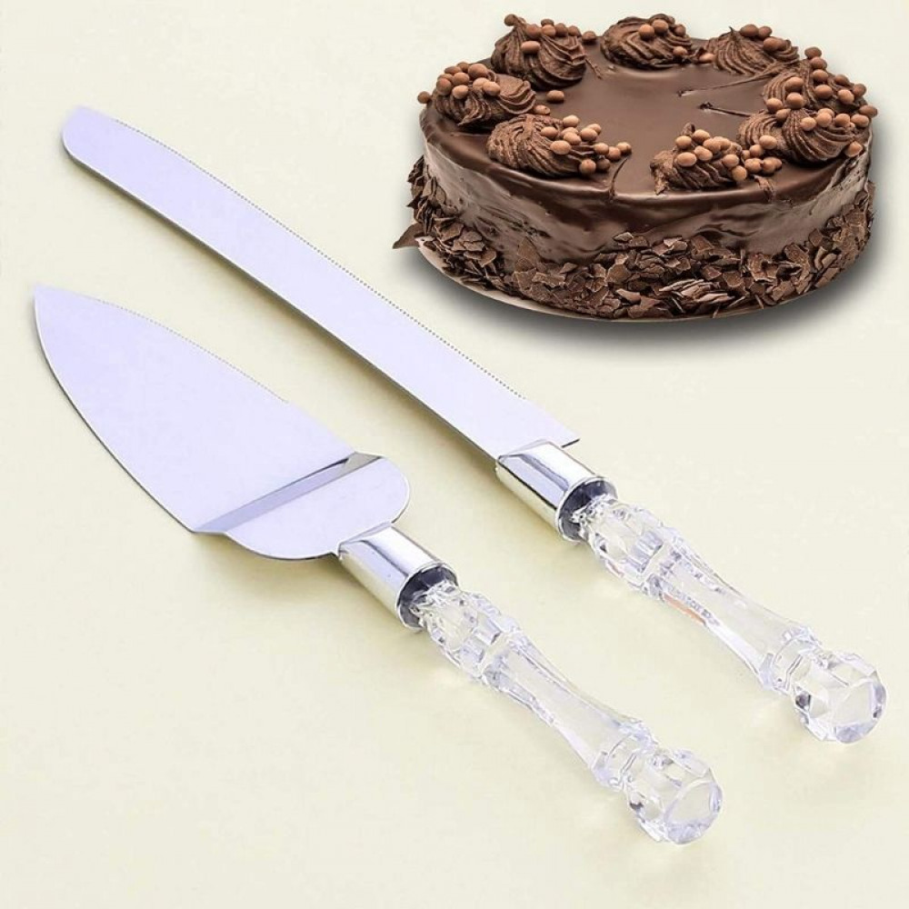 CAKE KNIFE AND SERVER 2 PIECES SET